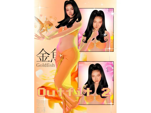 Mix Nova's lookbook by notelfyplay - The Sims 4 Custom Content