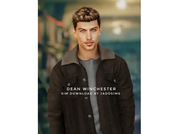 Alpha Dean Winchester (Sim Download) - The Sims 4 Custom Content