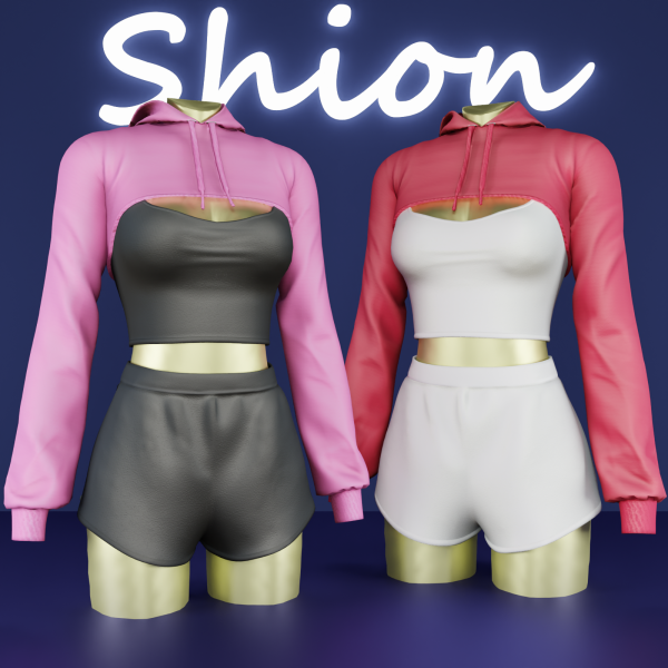 Alpha Shion Regina Cozy Sport Set by shion_sims - The Sims 4 custom content