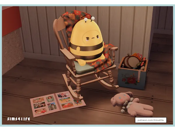 Mix Angry potato bee lamp by Sims41ife - The Sims 4 Custom Content
