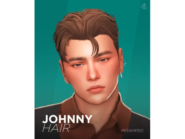 Maxis Match Johnny Hair by johnnysims - The Sims 4 Custom Content