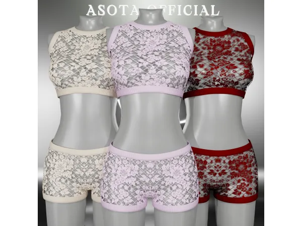 Alpha [ASOTA OFFICIAL] Alin Lingerie - The Sims 4 Custom Content