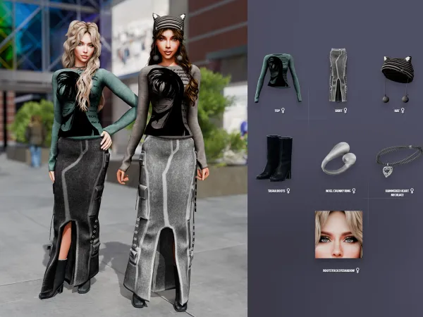 Alpha The Beat Female 1 - The Sims 4 Custom Content