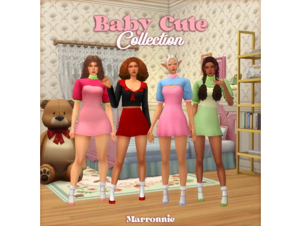 Maxis Match Baby Cute Collection - The Sims 4 Custom Content