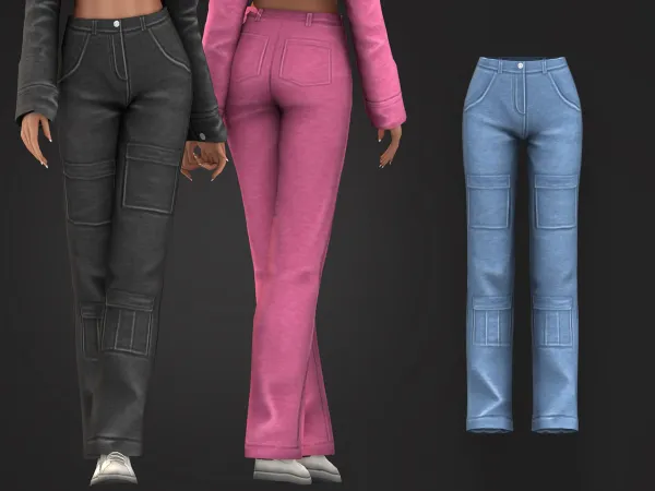 Maxis Match Erin Set Pants - The Sims 4 Custom Content