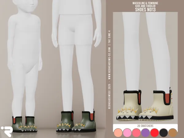 Alpha CU PU SHOES N012 - The Sims 4 Custom Content