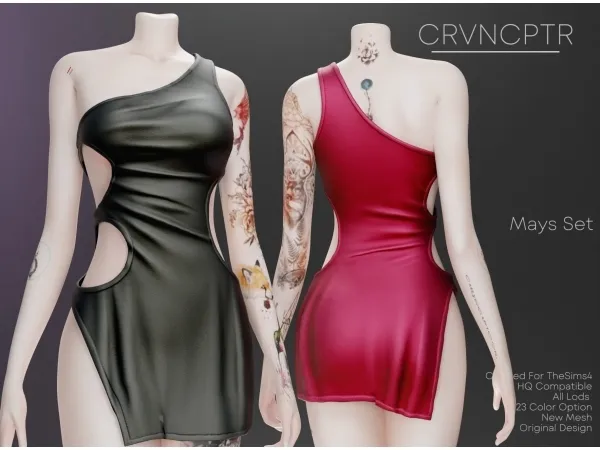 Alpha Mays Set - The Sims 4 Custom Content