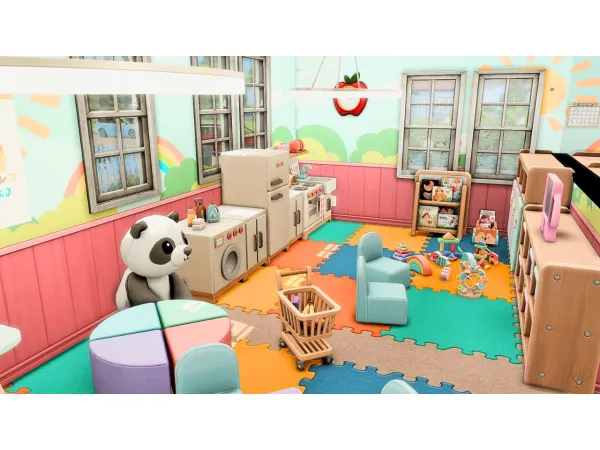 Maxis Match Willow Bees Daycare by Megankplays - The Sims 4 Custom Content