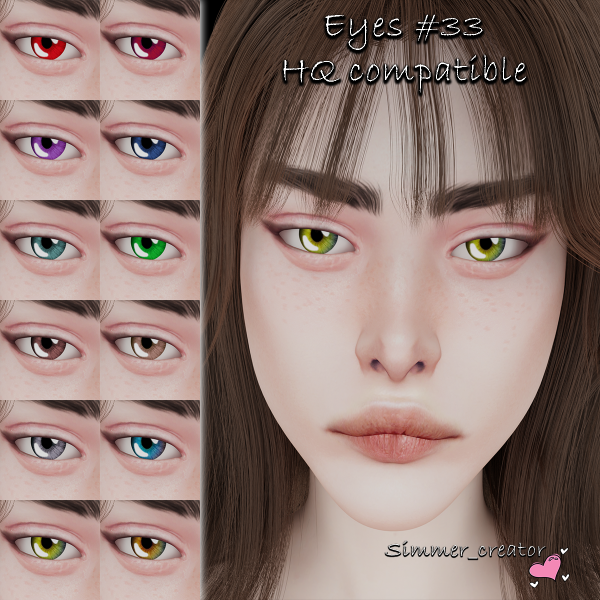 Alpha (SC) Eyes 33 by simmer_creator - The Sims 4 Custom Content