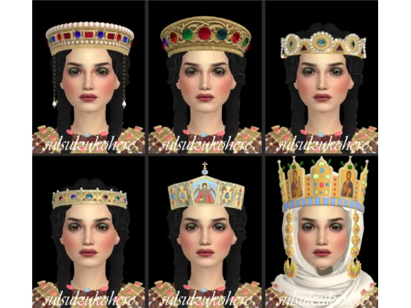 Maxis Match CK3 Crown Dump by sulsulzukohere - The Sims 4 Custom Content