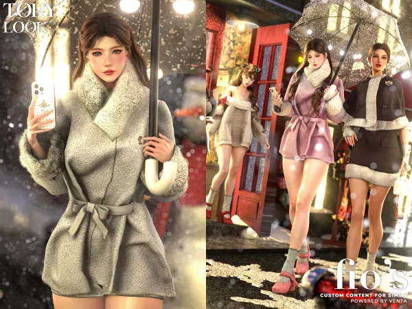 Tory Set - Part of Fio's Frosty Collection