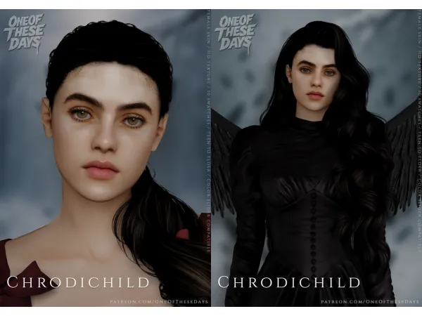 Alpha Chrodichild SKIN SKINOVERLAY lipstick tray files - The Sims 4 Custom Content