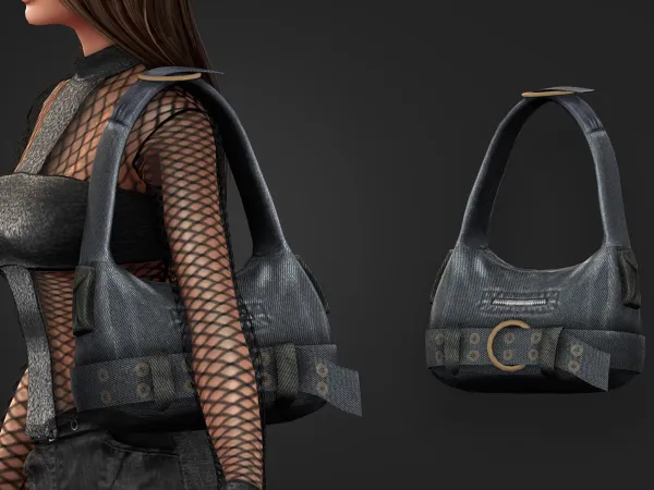 Alpha The Beat 2 Bag - The Sims 4 Custom Content