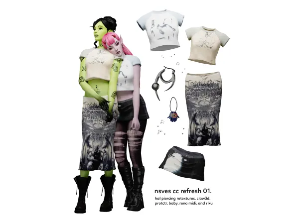 Maxis Match refresh 01 by nsves - The Sims 4 Custom Content