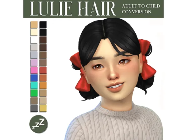 Maxis Match TwistedCat hair conversions by sleepyz - The Sims 4 Custom Content