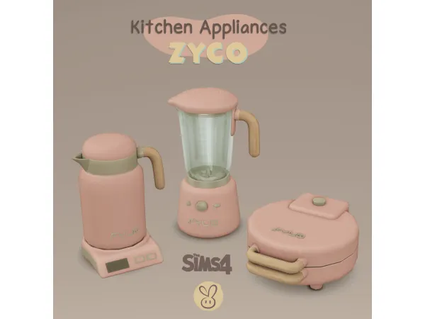 Maxis Match Kitchen Appliances ZYCO - The Sims 4 Custom Content