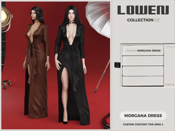 Alpha LOWEN Collection 02 by VentaStudio - The Sims 4 Custom Content
