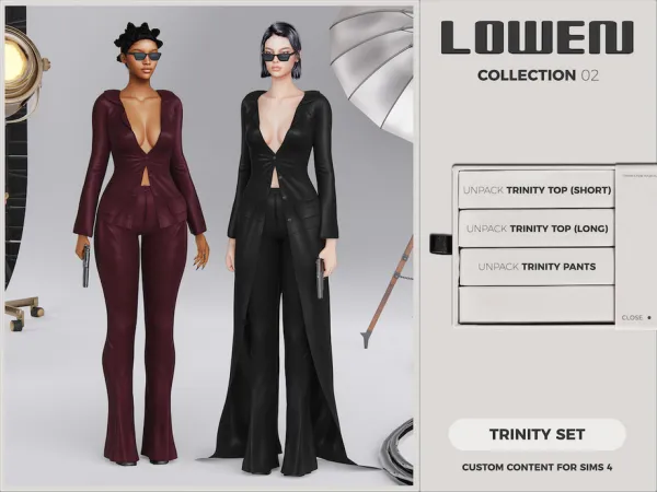 Alpha LOWEN Collection 02 by thesimsresource - The Sims 4 Custom Content