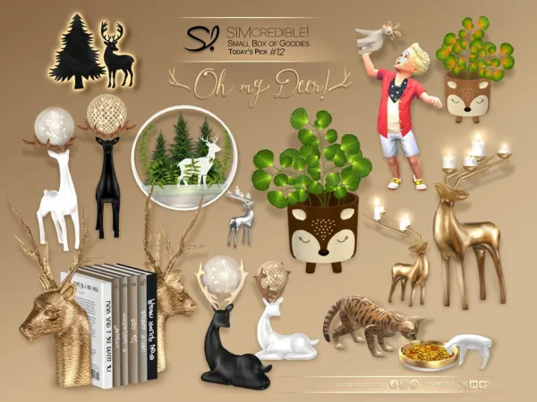 Alpha Oh My Deer - The Sims 4 Custom Content