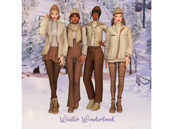 Maxis Match 43173011324431 Winter Wonderland Collection 43173011324431 - The Sims 4 Custom Content