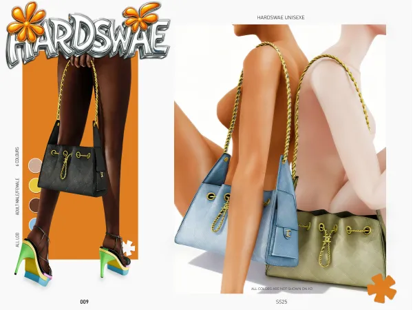 Alpha [Hu2200RDSWAE] ss2025 Chanel Hobo Bag - The Sims 4 Custom Content