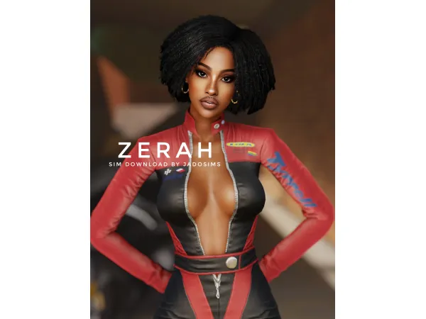 Alpha Zerah (Sim Download) - The Sims 4 Custom Content