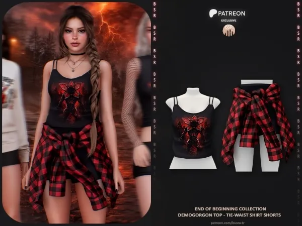 Alpha END OF BEGINNING feat. MERMALADE P269 - The Sims 4 custom content