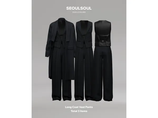 Alpha SIMS4 2025 089 soul by seoul - The Sims 4 Custom Content