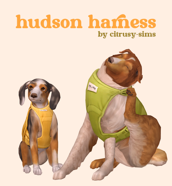 Maxis Match hudson harness sims by simsfinds - The Sims 4 custom content