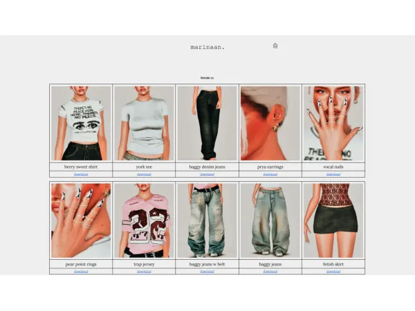 marinaan rescue links by marinaan - The Sims 3 Custom Content