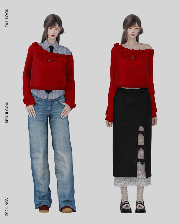 Alpha SIMS4 2024 064 soul by simsfinds - The Sims 4 Custom Content