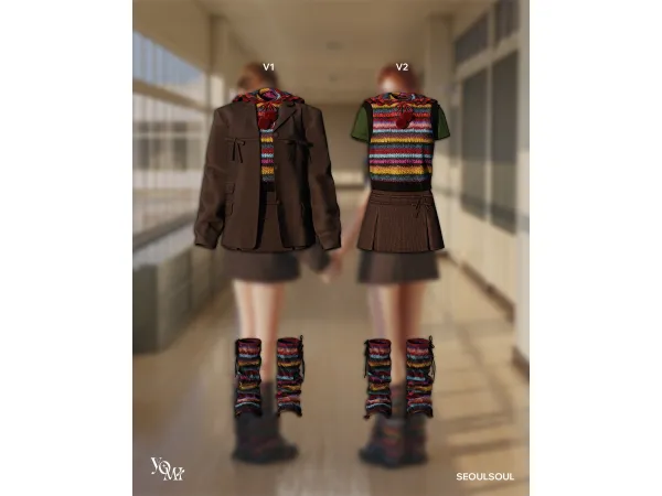 Alpha SIMS4 2025 077 soul by seoul - The Sims 4 Custom Content