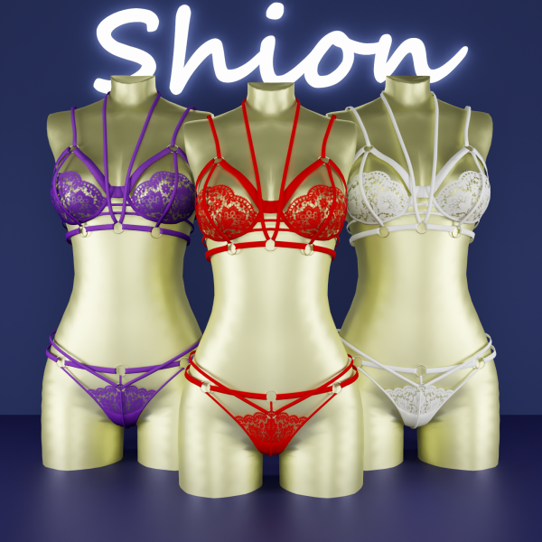 Alpha Shion Pamela Lingerie by shion_sims - The Sims 4 Custom Content