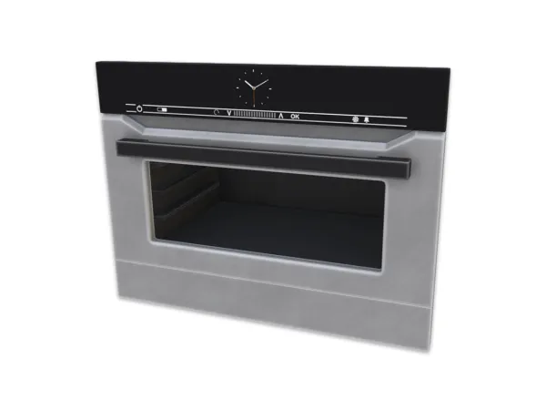 Maxis Match Comiko Modern Kitchen Oven (High and Low Version) - The Sims 4 Custom Content