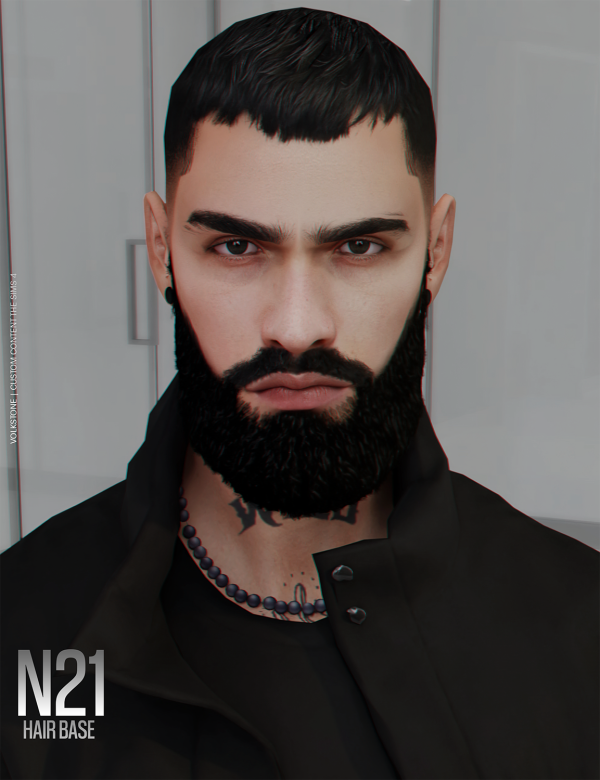 Alpha HAIR BASE N21 Pack Light Brown (FREE) by volkstonesims - The Sims 4 Custom Content