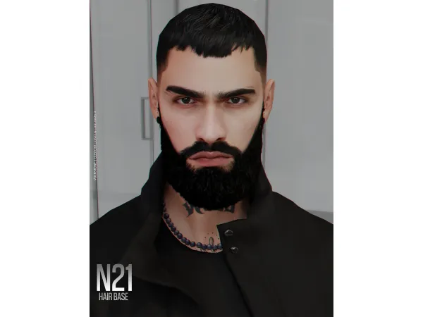 Alpha HAIR BASE N21 Pack Light Brown (FREE) - The Sims 4 Custom Content