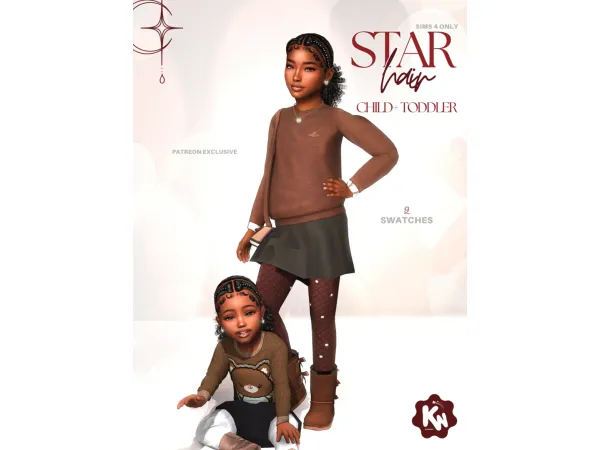 Alpha ud835udc12ud835udc13ud835udc00ud835udc11 ud835udc07ud835udc00ud835udc08ud835udc11 CHILD TODDLER VERSION by kyrzwrld - The Sims 4 Custom Content