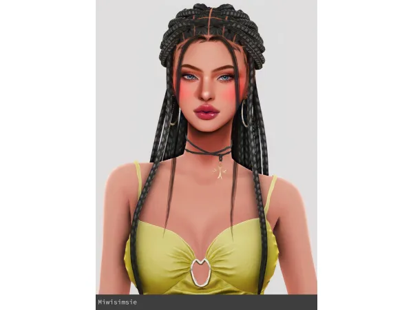 Mix Lilah Fonseca by miwisimsiemiwisimsie - The Sims 4 Custom Content