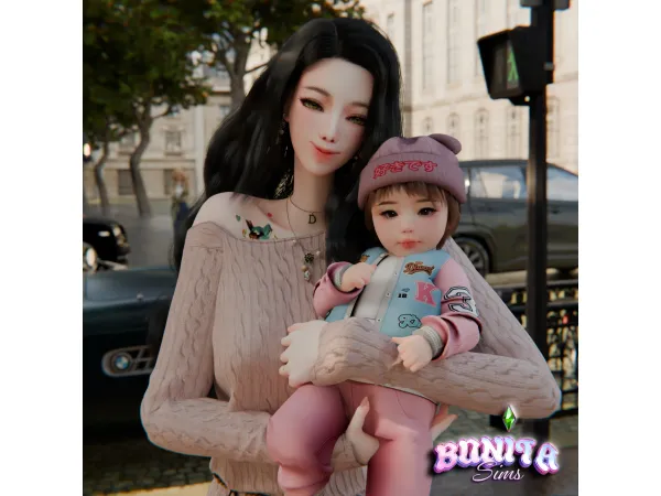 Mix [BNTS] Saturday Morning by BonitaSims - The Sims 4 Custom Content