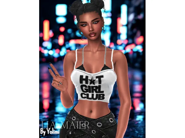 Mix Lia Maier - The Sims 4 Custom Content