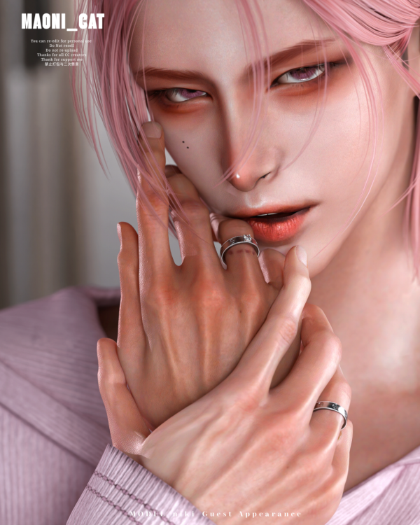 Alpha Cartier lovers' rings by simsfinds - The Sims 4 custom content