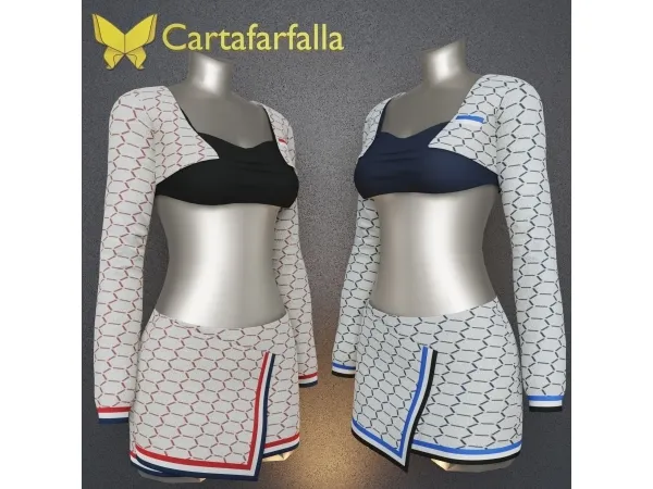 Alpha Cartafarfalla Elaris - The Sims 4 Custom Content
