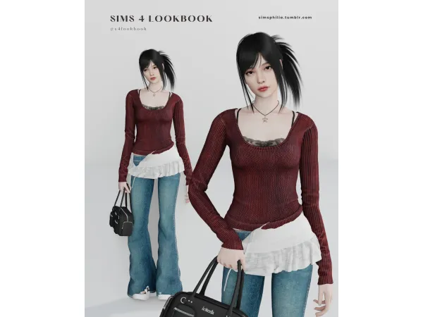 Alpha Lookbook Dump by simsphilia - The Sims 4 Custom Content