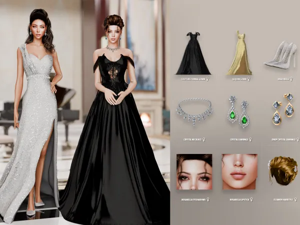 Alpha Siena Lookbook - The Sims 4 Custom Content