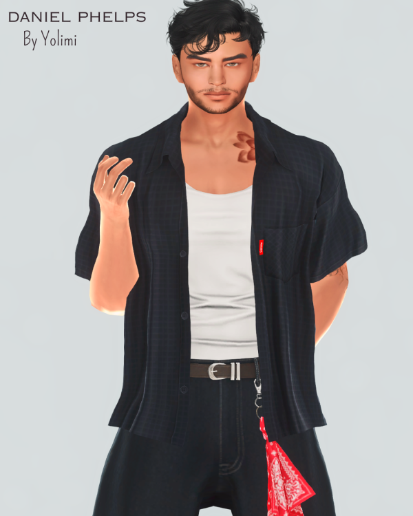 Alpha Daniel Phelps 8 Outfits by yolimi - The Sims 4 Custom Content