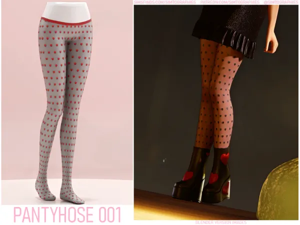Mix Pantyhose 001 (All Ages) - The Sims 4 Custom Content