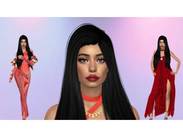Alpha Bella Goth by SimmieRena - The Sims 4 Custom Content