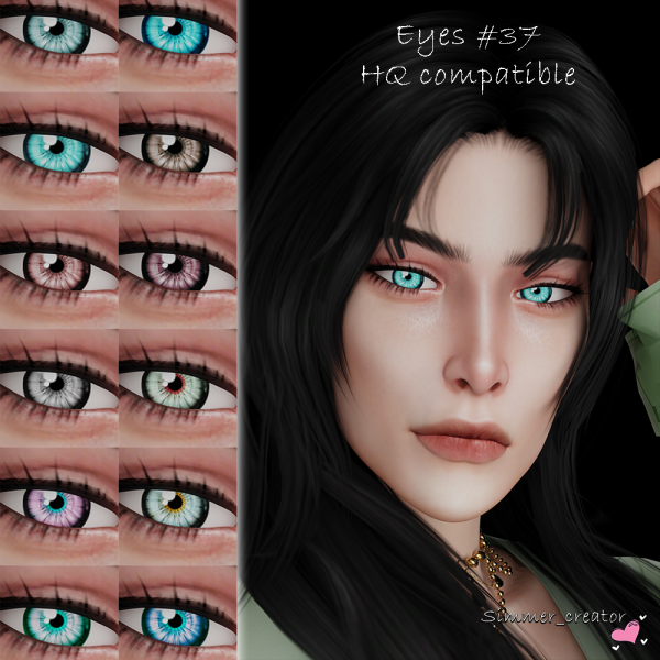Alpha (SC) Eyes 37 by simmer_creator - The Sims 4 Custom Content