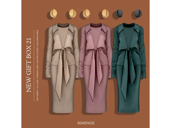 Alpha [RIMINGS] NEW GIFT BOX 21 - The Sims 4 Custom Content