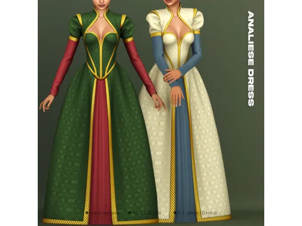 Alpha [Belaloallure] Analiese - The Sims 4 Custom Content